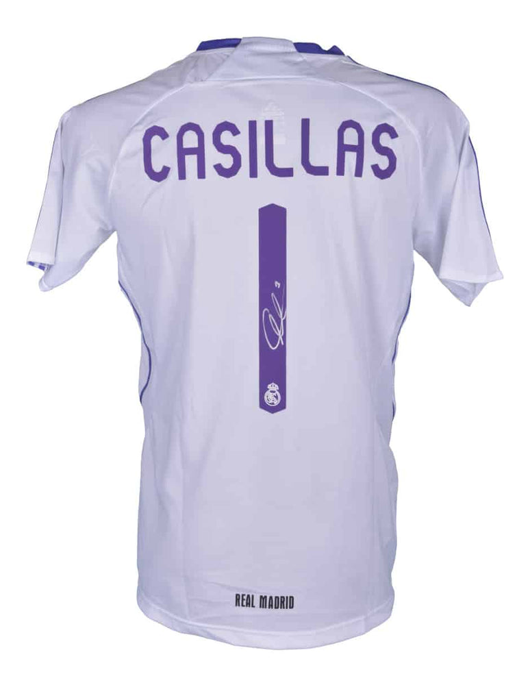 Iker Casillas Playera Firmada/Autografiada Real Madrid