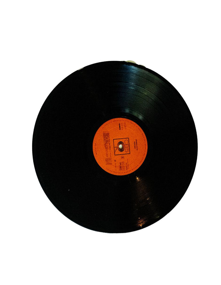 Disco vinyl firmado o autografiado por el cantante Santana álbum "Borboletta"