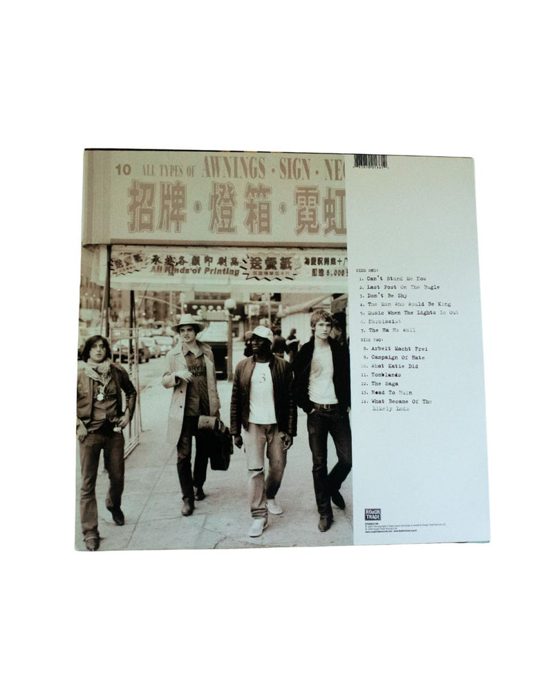 Disco vinyl firmado o autografiado por la banda The Libertines álbum "The Libertines"