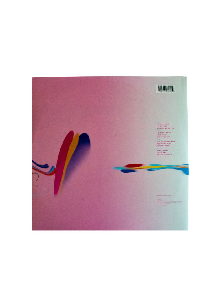 Disco vinyl firmado o autografiado por el cantante Beck álbum "Sea of change"