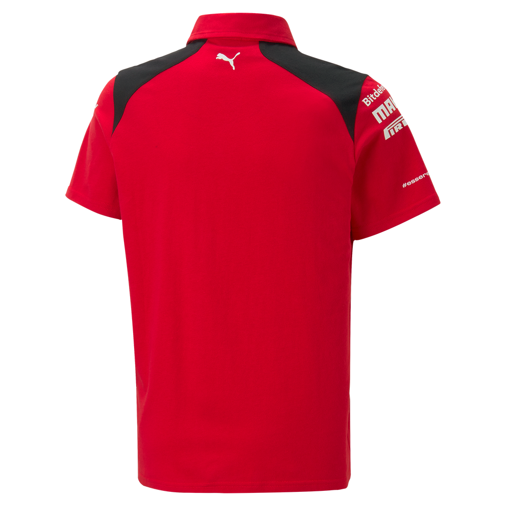 Ferrari Infantil Camiseta Polo Oficial 2023