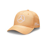 Mercedes AMG Petronas Gorra Lewis Hamilton Oficial 2023 Naranja