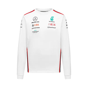 Mercedes AMG Petronas Playera Manga Larga Oficial 2023