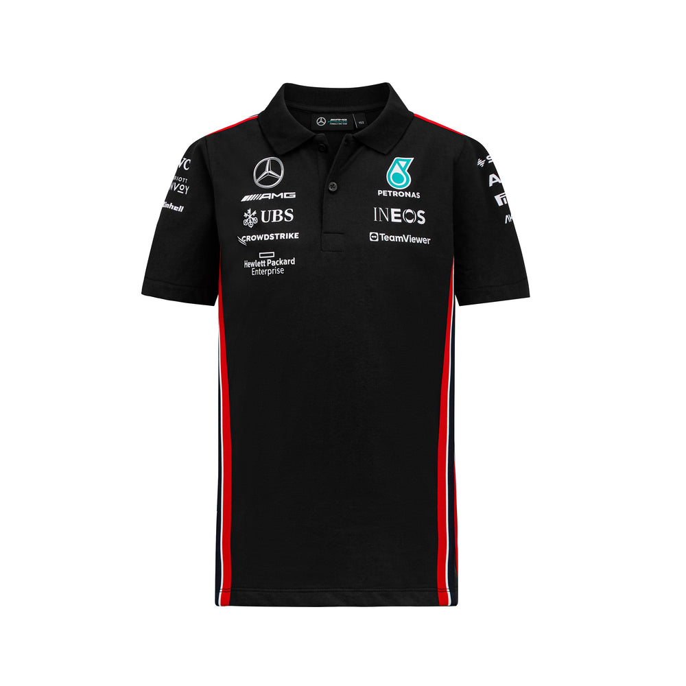 Mercedes AMG Petronas Infantil Camiseta Polo Oficial 2023