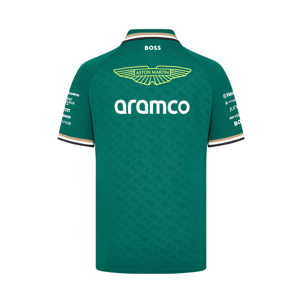 Aston Martin Camiseta Polo Oficial 2024