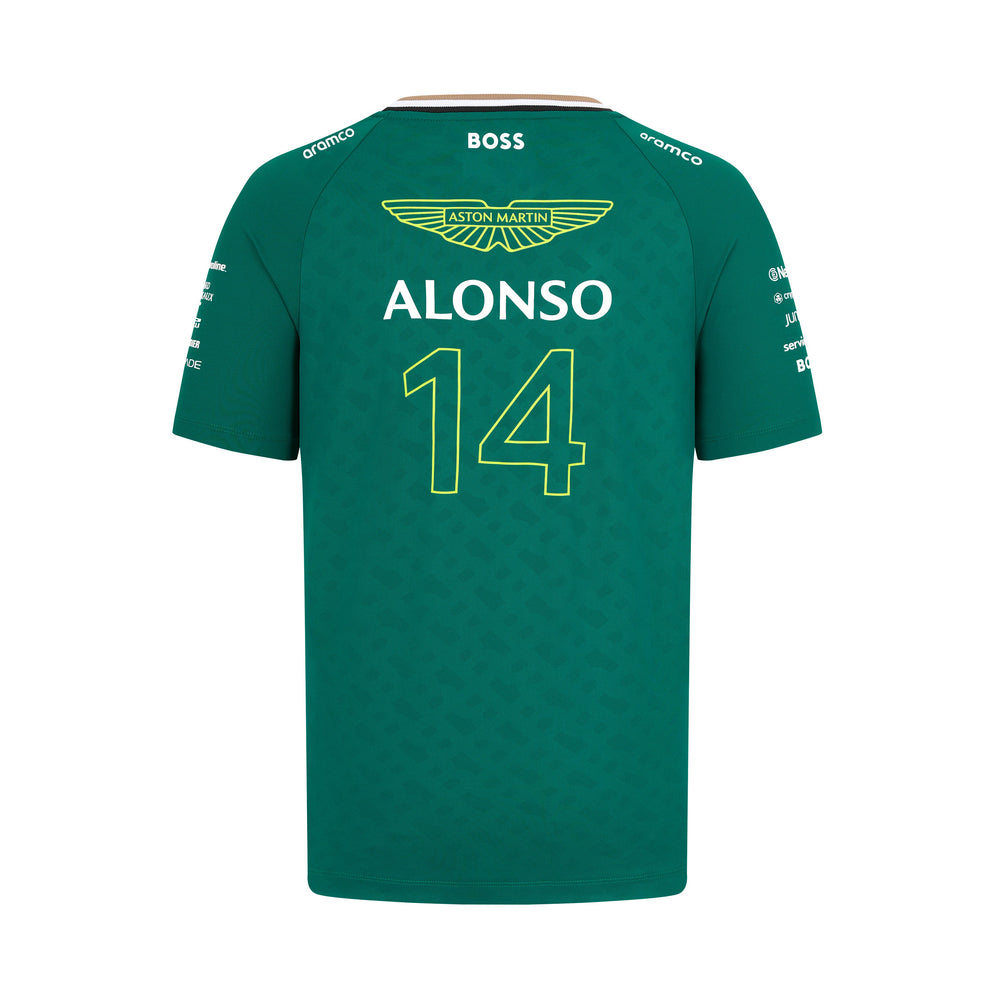 Aston Martin Playera Fernando Alonso Oficial 2024