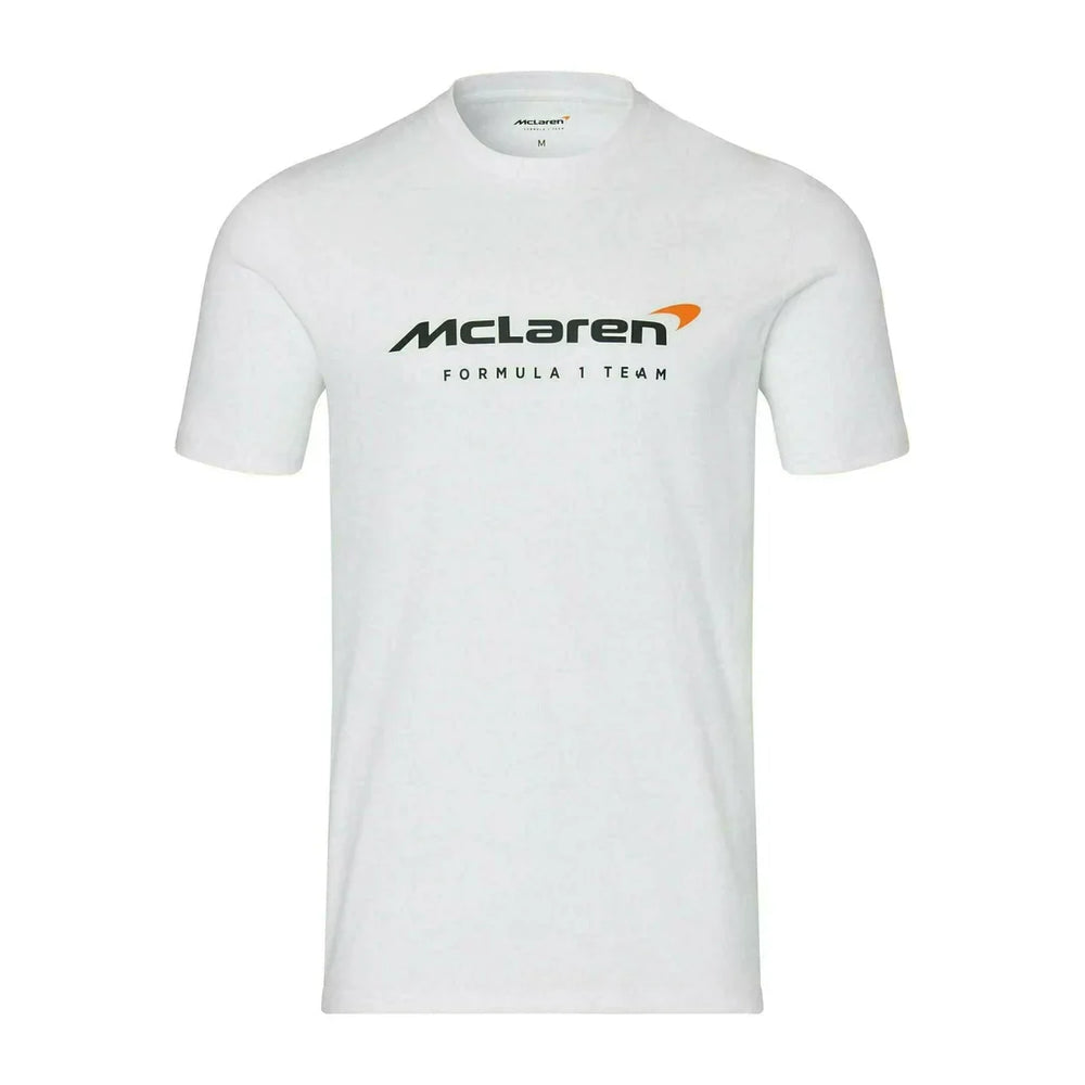McLaren Playera Logo Blanco