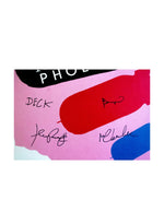 Disco vinyl firmado o autografiado por la banda Phoenix álbum "Wolfgang Amadeus Phoenix"