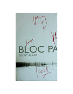 Disco vinyl firmado o autografiado por los integrantes de la banda Bloc Party Russell Lissack, Louise Bartle, Matt Tong, Gordon Moakes y Kele Okereke. Álbum "Silent Alarm"