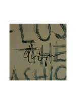 Disco vinyl firmado o autografiado por el cantante Alice Cooper álbum "Flush the Fashion"