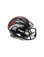 Mini casco firmado Russell Wilson Denver Broncos