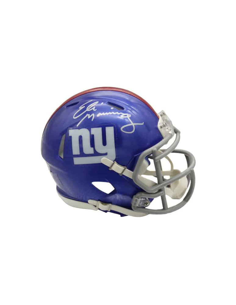 Mini casco firmado Eli Manning NY Giants