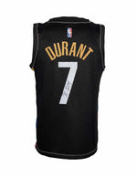Kevin Durant Playera Firmada/Autografiada Brooklyn Nets Negra