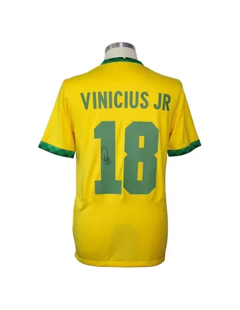 Playera firmada por Vinicius Jr. Brasil