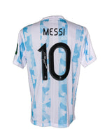 Lionel Messi Playera Firmada/Autografiada Argentina Copa América