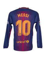 Lionel Messi Playera Firmada/Autografiada Barcelona 2017-2018 2