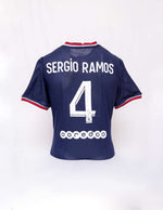 Sergio Ramos Playera Firmada/Autografiada PSG 2021-2022