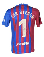 Marc-André ter Stegen Playera Firmada/Autografiada Barcelona 2021-2022